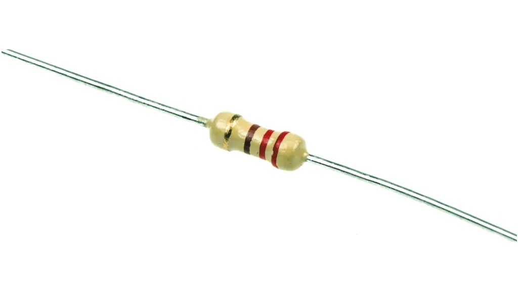 Carbon Resistor 220Ω 0.25W Through Hole