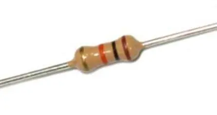 Carbon Resistor 1kΩ 0.25W Through Hole