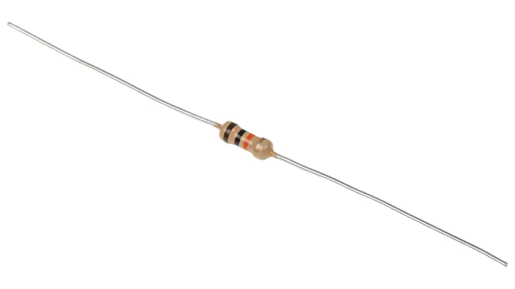 Carbon Resistor 10kΩ 0.25W Through Hole