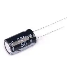Electrolytic Capacitor 330uF – 50v