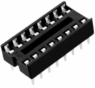 16-Pin DIP IC Socket 