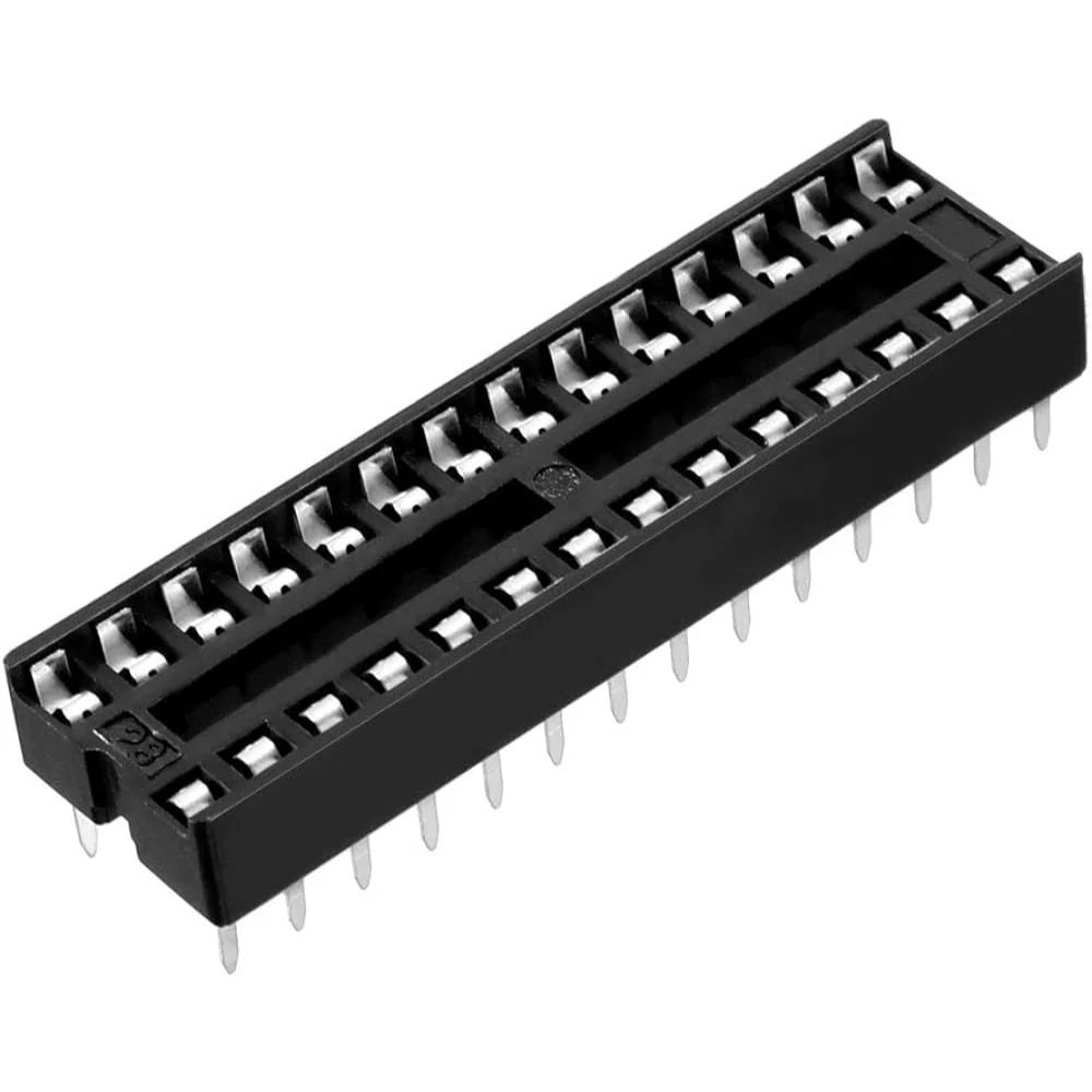 28-Pin DIP IC Socket Wide 