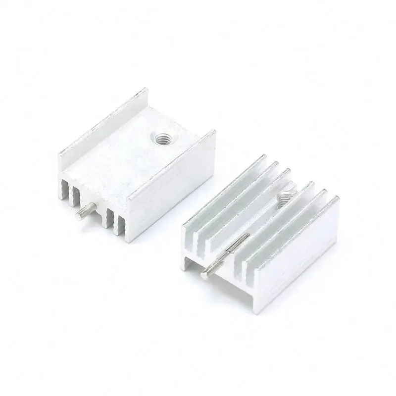 Aluminium Heatsink For TO-220 (20x15x10) mm - Silver