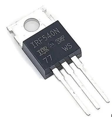 IRF540 N-Channel Power MOSFET TO-220 (100V-0.044Ω-33A)