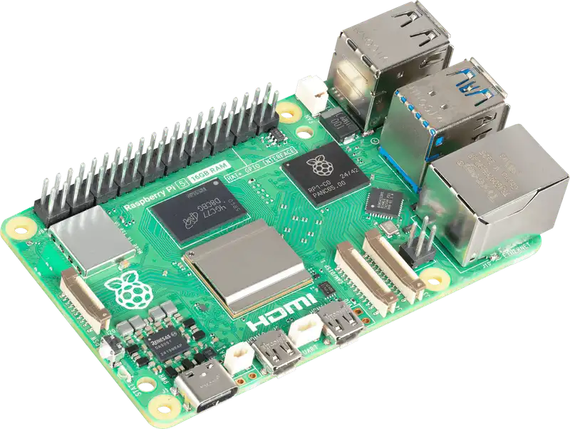 Raspberry Pi 5 Model B – 16GB RAM Single Board Computer (Made in UK)