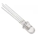 RGB Clear LED 5mm (Common Cathode) – Tri-Color LED for Arduino & DIY Projects