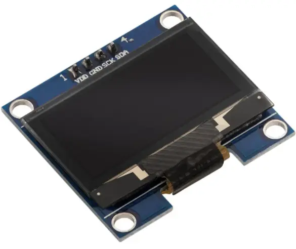 1.3 Inch OLED Display Module, 128X64, 4Pin, I2C