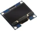1.3 Inch OLED Display Module, Blue, 128X64, 4Pin, I2C 