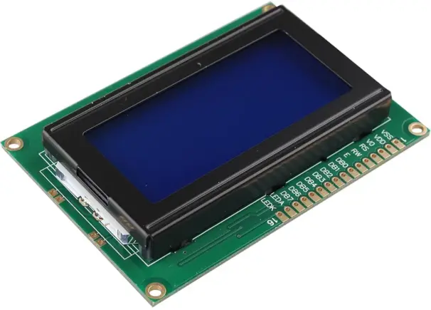 [FF12] 1604 LCD Display Blue Backlight - 16x4 Character  
