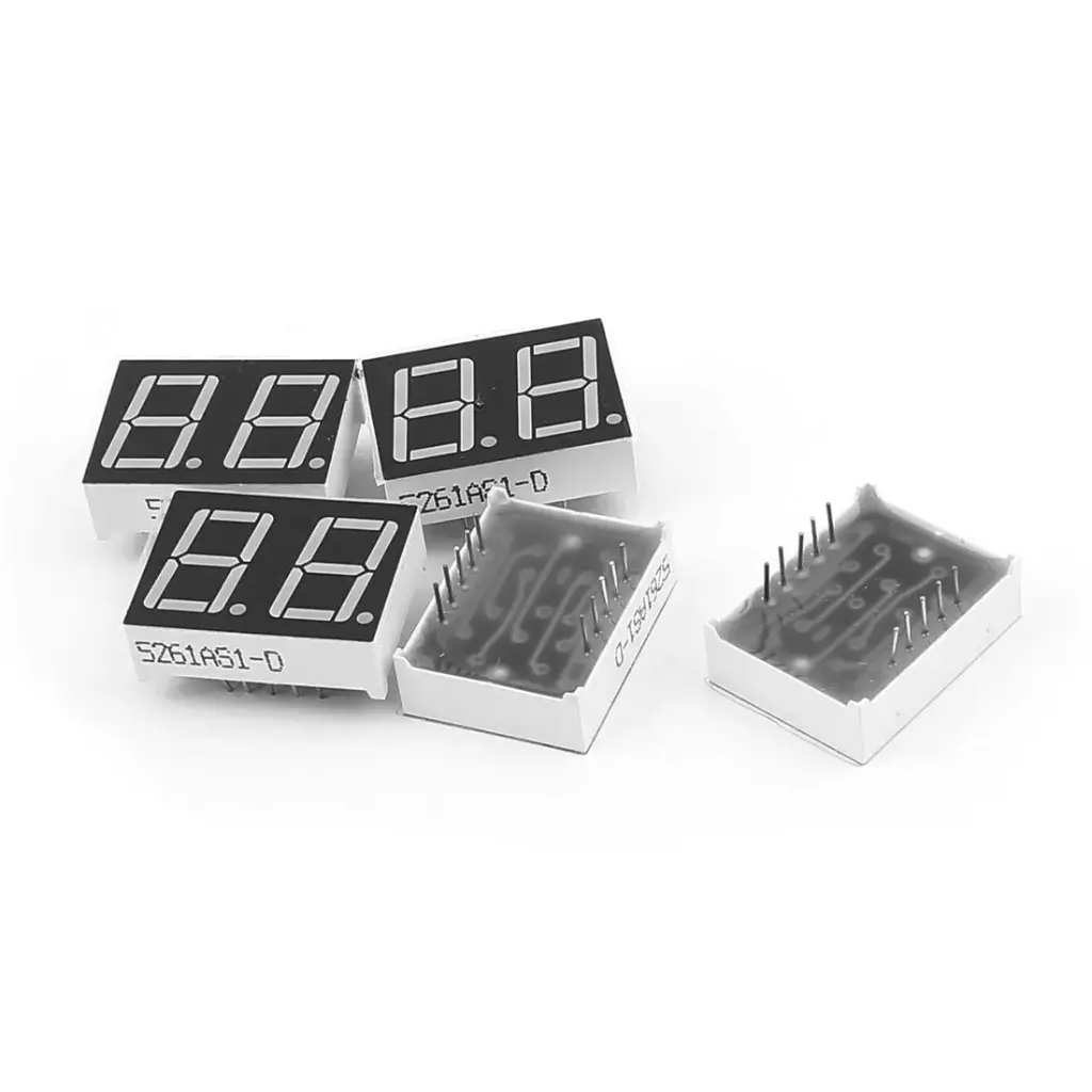 7Segment (2X1) 0.56 In Com. Anode 