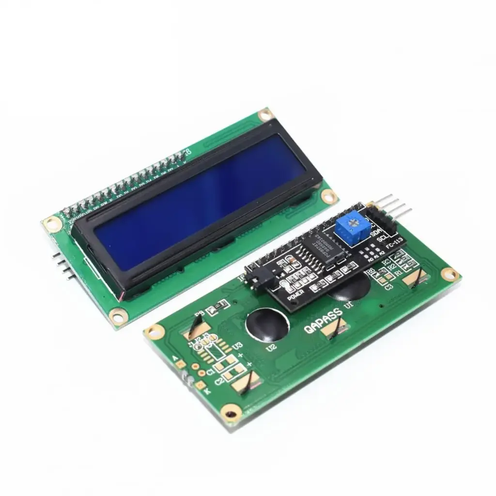 IIC/I2C 1602 Serial Character LCD 2x16 Display  