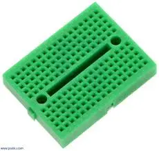 Tiny Breadboard 170 Tie Point - Green  