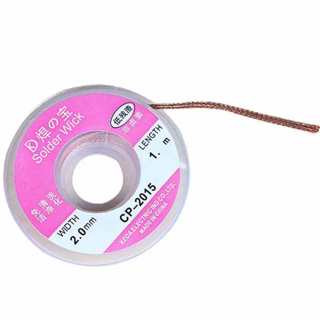CP-2015 Desoldering Wick 2mm Width, 0.75m Length 