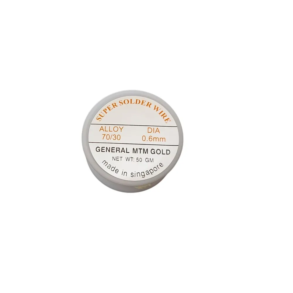 Soldering Wire 0.6mm – 70/30 – 50gm – SINGAPORE 