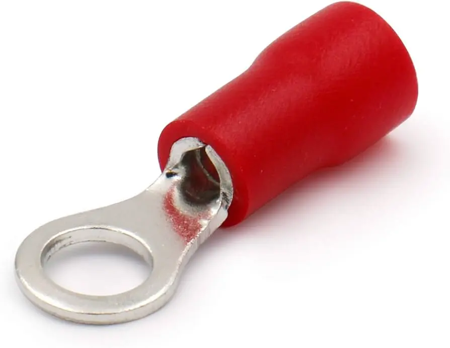 RV1.25-5 Insulated Ring Terminal 10PCS