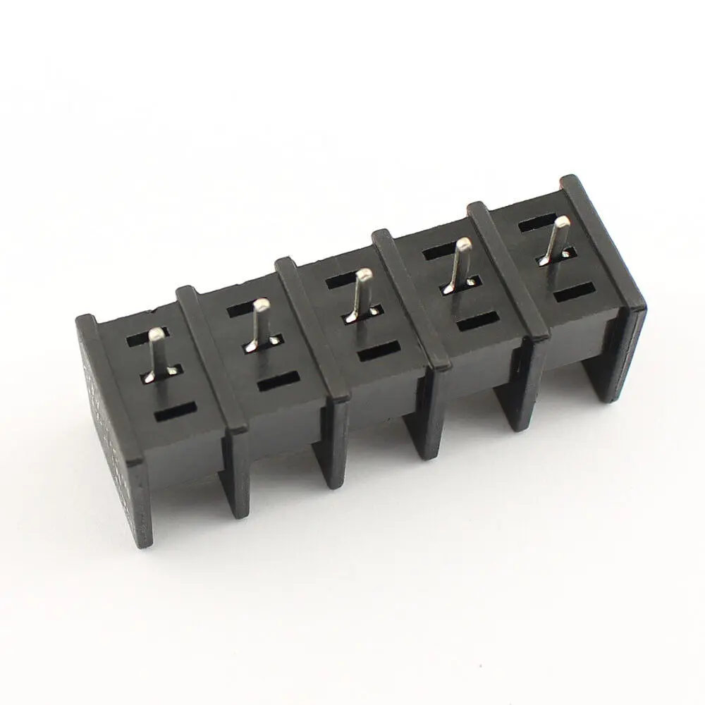 5Pin Barrier Terminal Block With Cover 