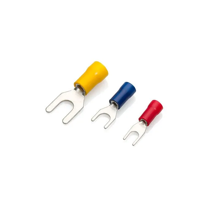 SVS2-4 Insulated Fork Terminal (10 Pcs)