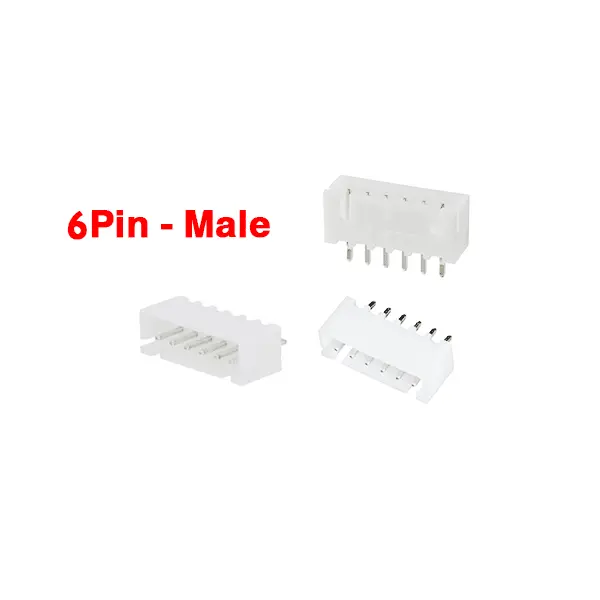 Data Terminal Male 6 Pin Connector JST XH 2.54mm OnPCB