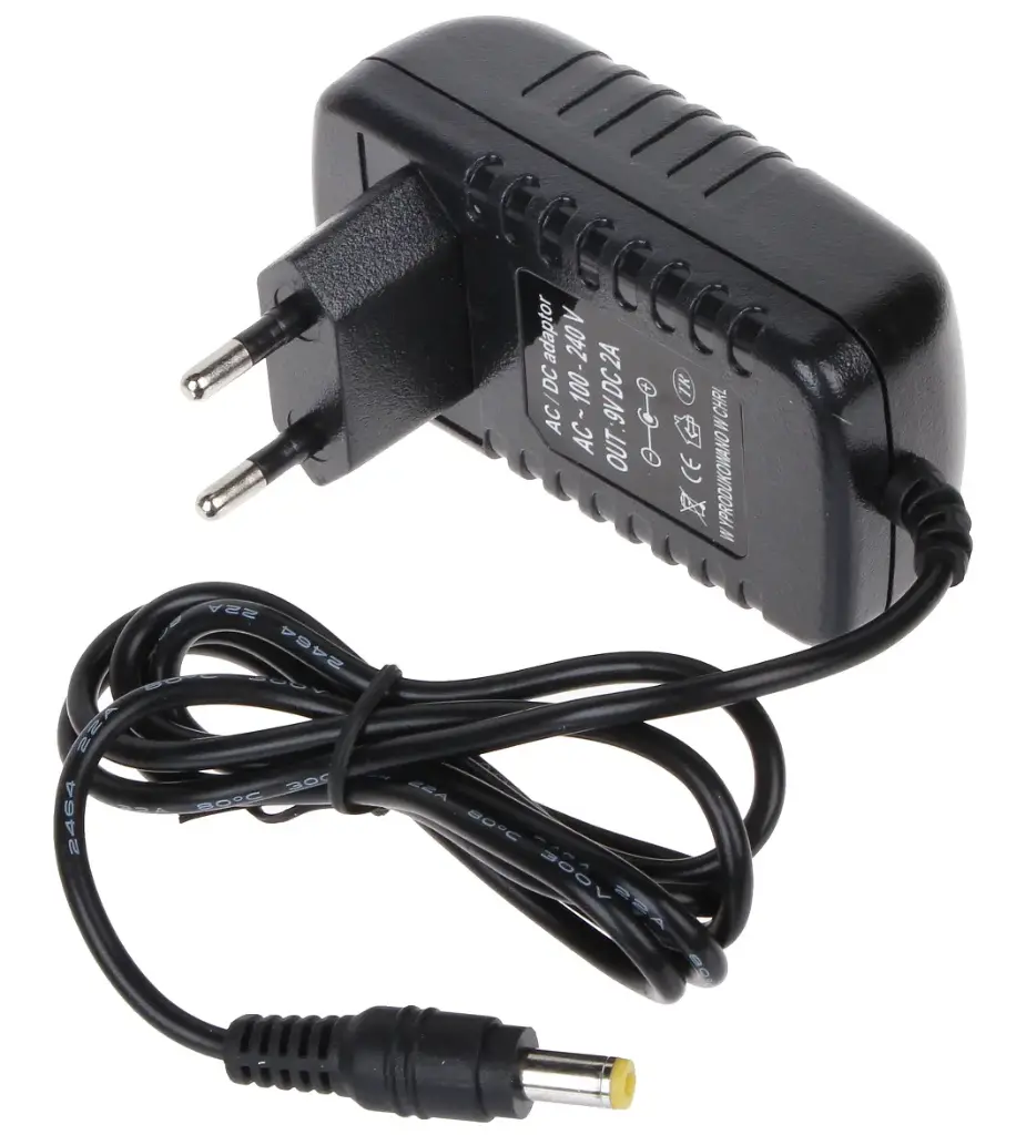 Adapter 9V 2A with Dual Jack
