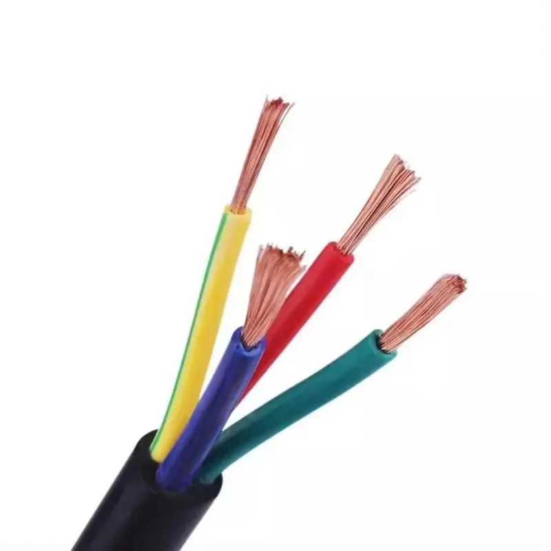 RVV 4Pin*0.5mm² Multicolor Copper Control Signal Cable - 1 Meter 