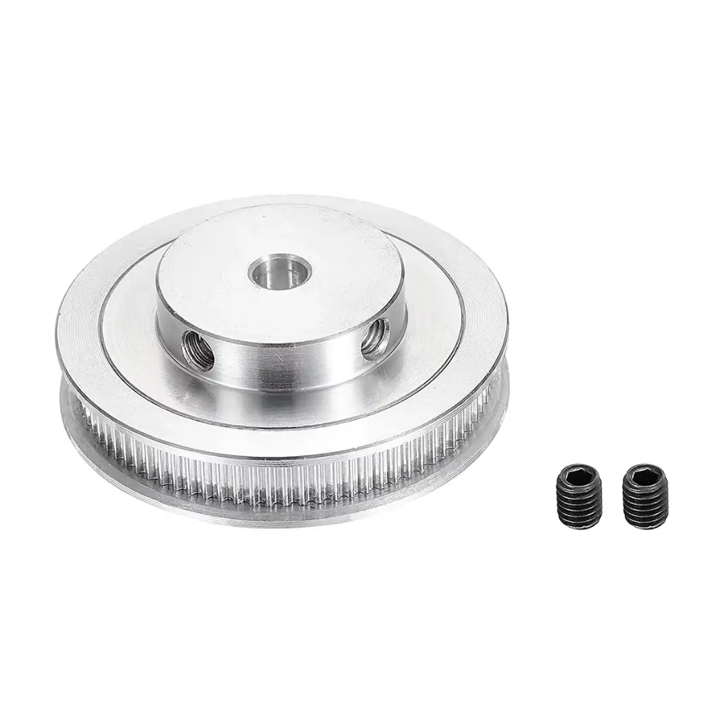 60Teeth GT2 Timing Belt Pulley, 6mm Width, 8mm Bore 