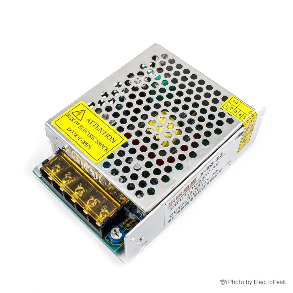 Power Supply SMPS 60W 12V / 5A