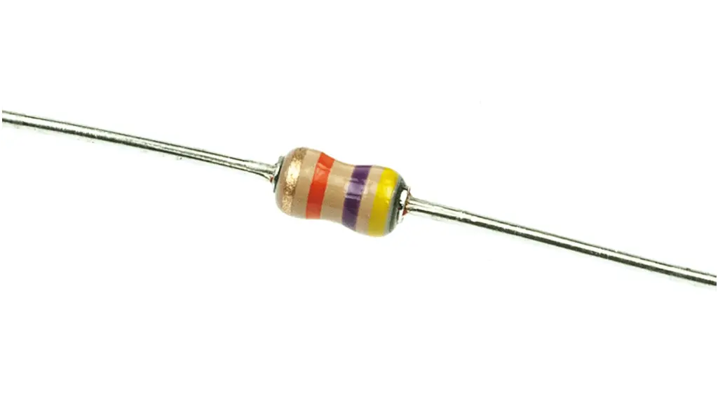 Carbon Resistor 47kΩ 0.25W Through Hole