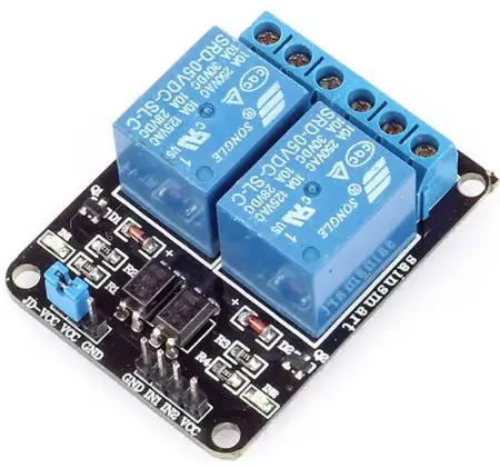 Relay Module 2-Channel 5Vdc