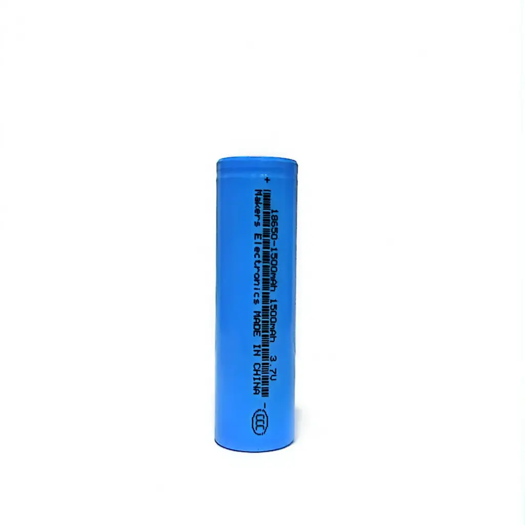Rechargeable 18650 Li-ion Battery 3.7V 1500mAh (New)