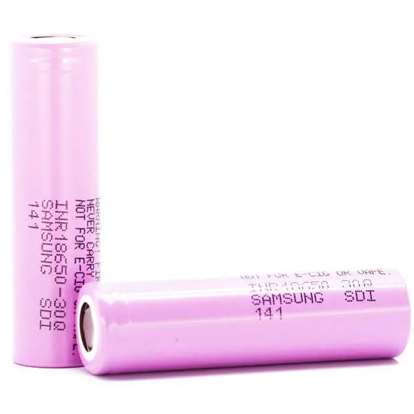[AA10] SAMSUNG 18650 Rechargeable Li-ion Battery High Drain INR18650-30Q 3.6V 15A 3000mAh (New)