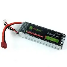 Lithium Polymer Battery 11.1 V, 2200 mAh , 25C