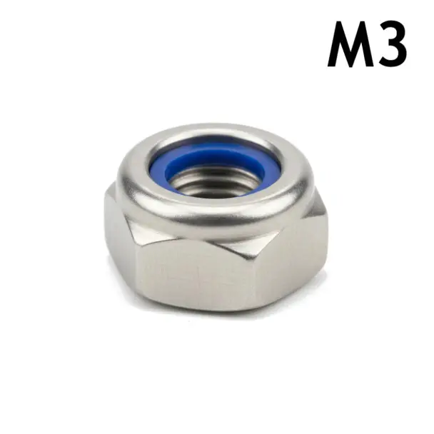 M3 Nylon Insert Hex Lock Nut