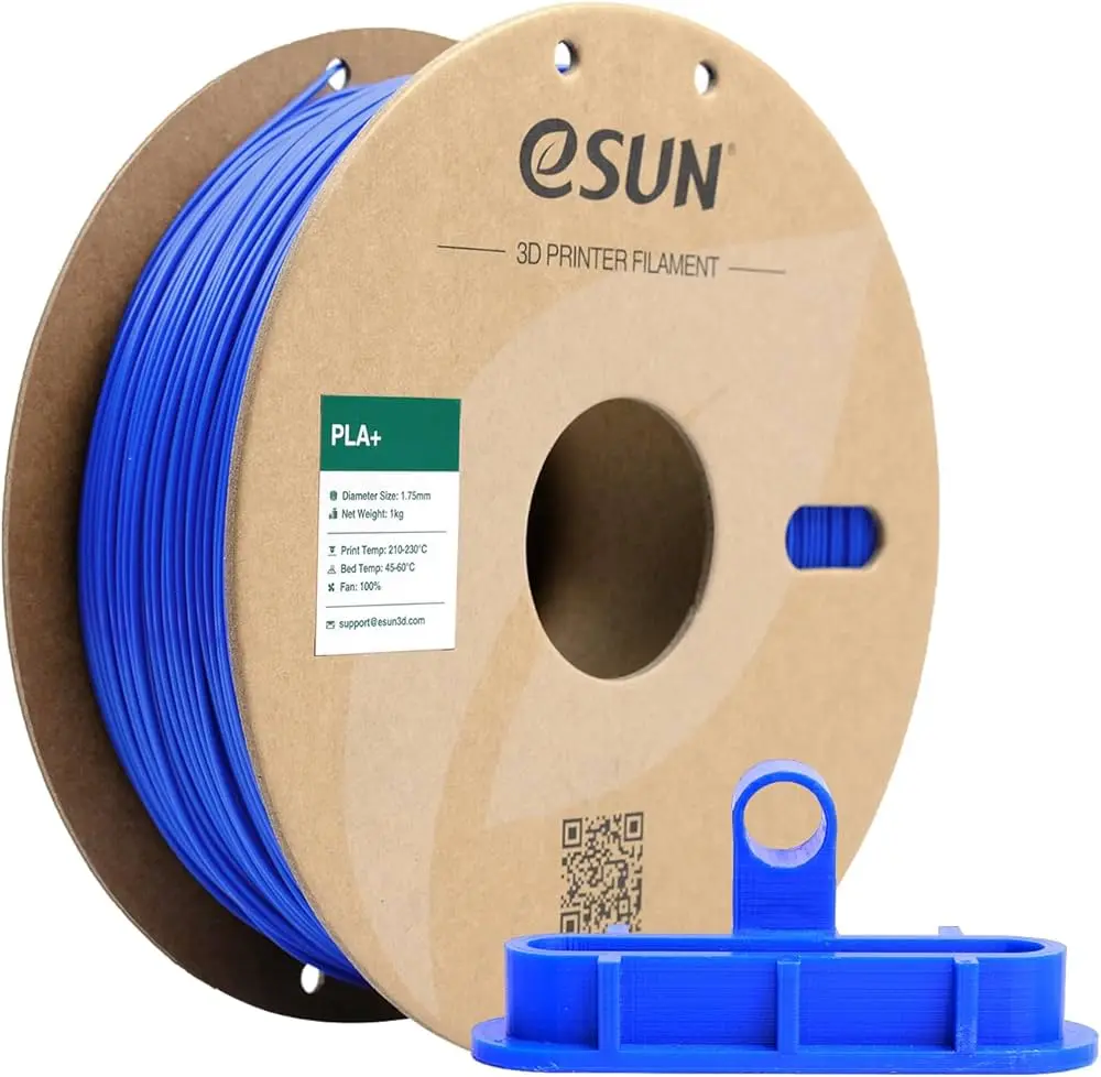 eSUN Blue PLA+ 3D Filament, 1.75mm, 1kg/Roll 