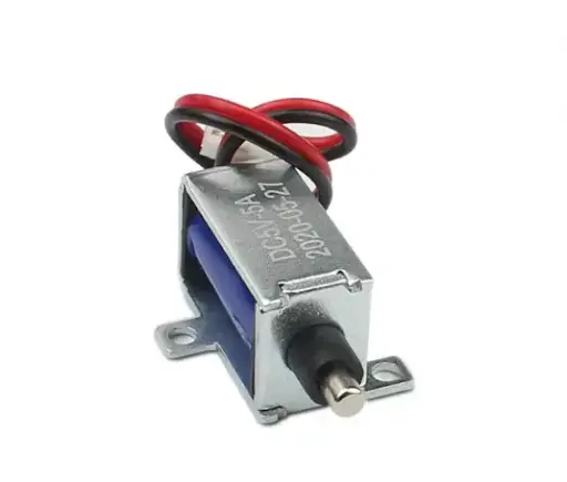 [HH1] LY-011C 5V Mini Electric Solenoid Lock – Electromagnetic Linear Lock