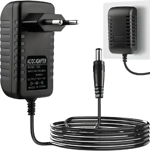 Adapter 12V 2A with single Jack