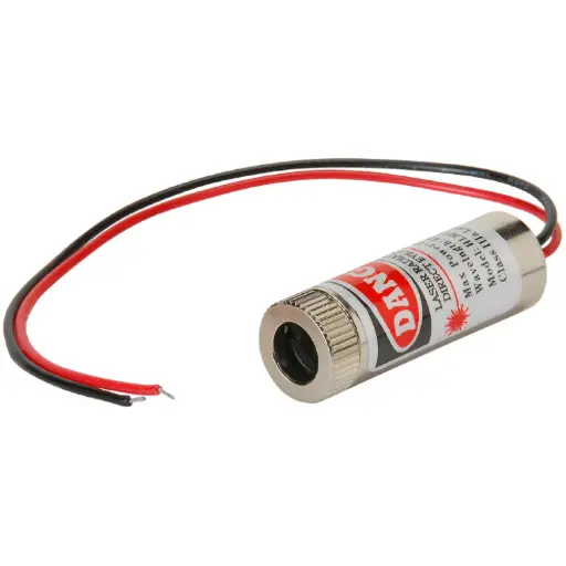 [b21.1] 650nm Laser Emitter Module (5Vdc - 5mW) - Line 
