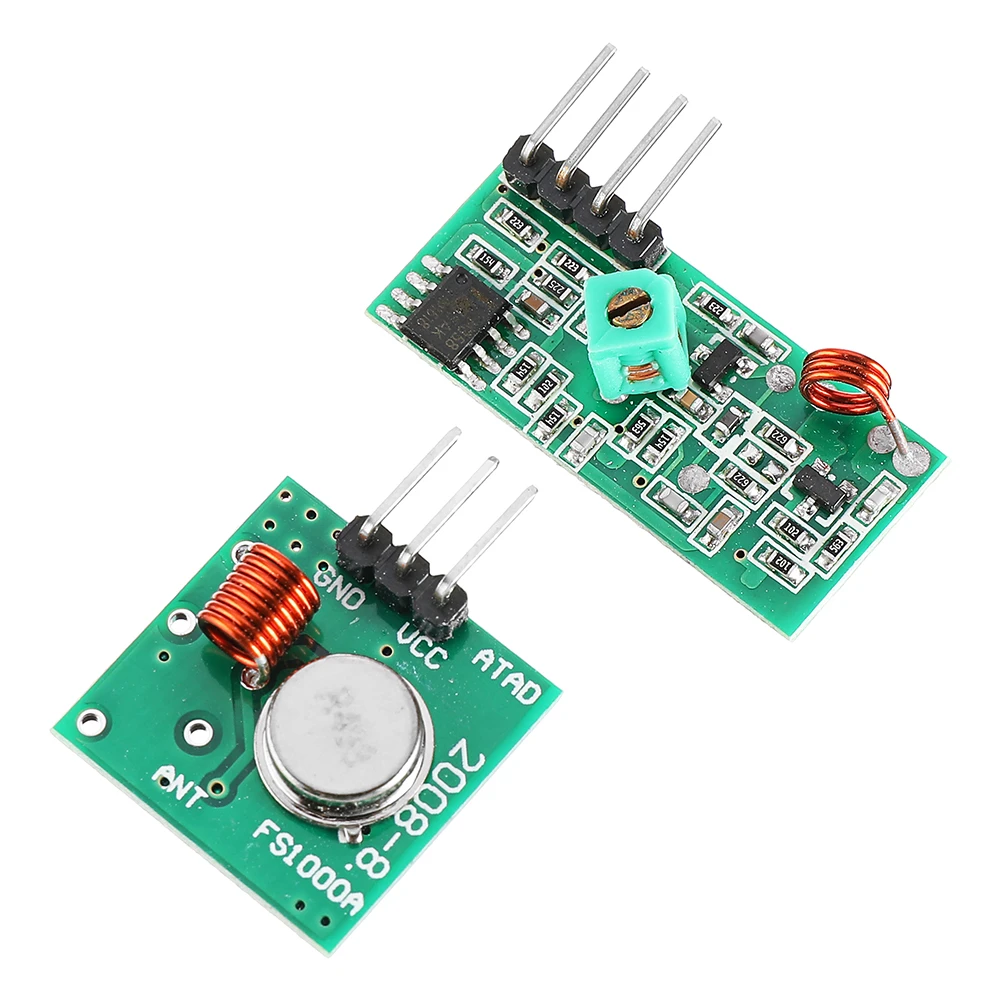 433MHz Wireless RF Kit – Transmitter & Receiver | RoboNest