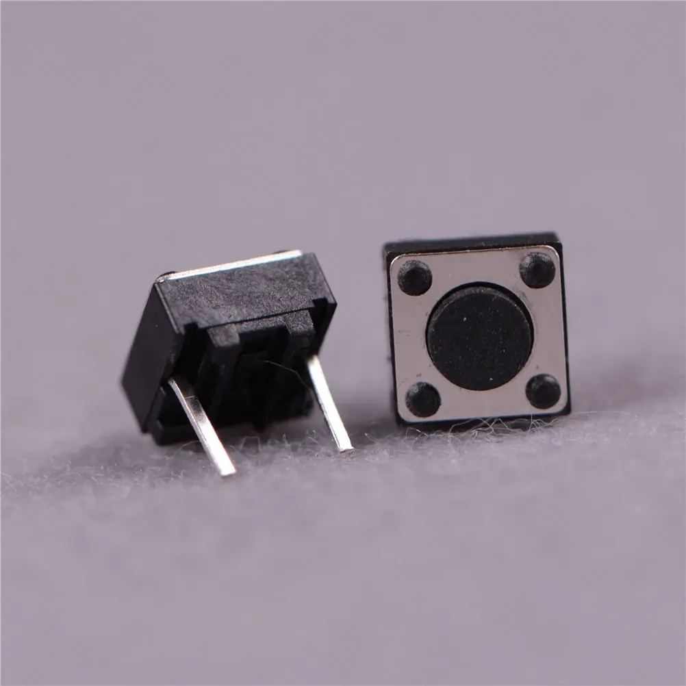 Mini Push Button – 2 Pin, 6x6x4.3mm | RoboNest