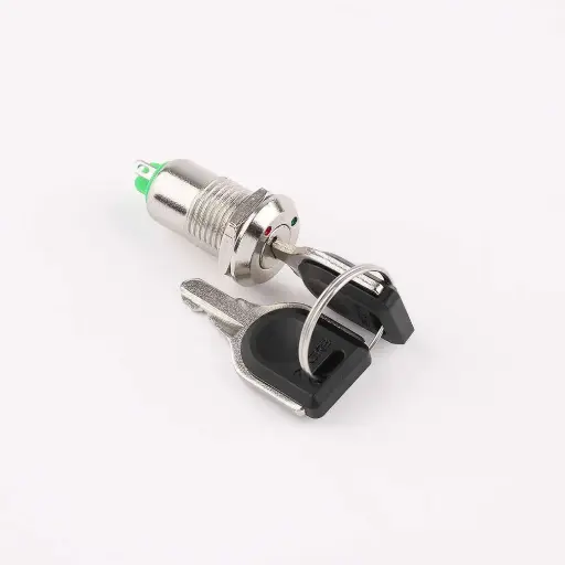 [e17] Key Electrical Lock Switch 12mm 