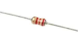 [q8] Carbon Resistor 2.2kΩ 0.25W Through Hole