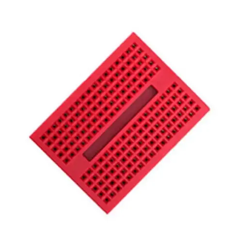 Tiny Breadboard 170 Tie Point - Red 