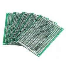 [j15] PCB Prototype Board Double Layer Vero Board (FR-4)  8x12cm