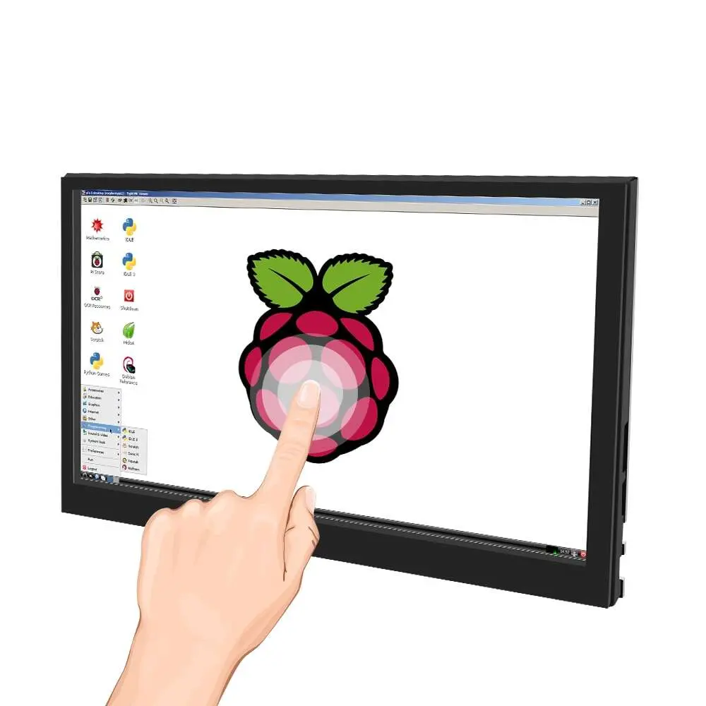 Waveshare 7.9inch Capacitive LCD HDMI Display 400×1280 Resolution IPS Touch Screen with Toughened Glass Cover Supports All Versions of Raspberry Pi Jetson Nano Windows 11/10/8.1/8 /7
