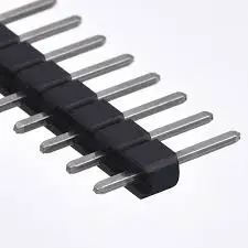 [d22] Pin Header Male (2.54mm) 1X40 Straight, Black 