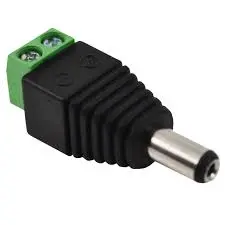 [k8] Male DC Power Plug to 2-Pin Screw Terminal 