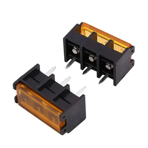 [d7] 3Pin Barrier Terminal Block With Cover 