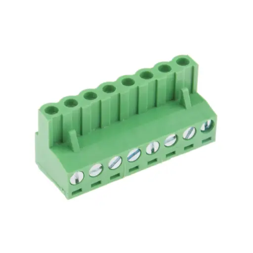 [d19] Pluggable Terminal Block 8-Pin 