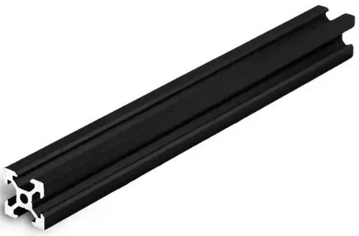 2020 V-Slot Aluminum Profile Extrusion (1M - Black Anodized) 