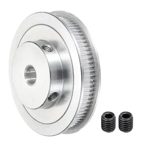[D4.4] 80Teeth GT2 Timing Belt Pulley, 6mm Width, 8mm Bore  