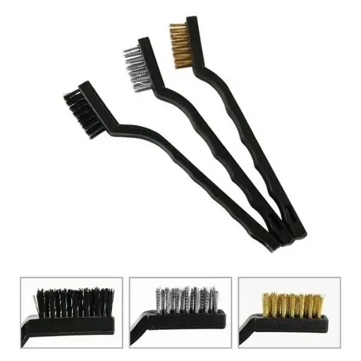 Mini Wire Brush Set, 3Pcs  